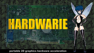 Hardwarie - portable 2D graphics hardware acceleration